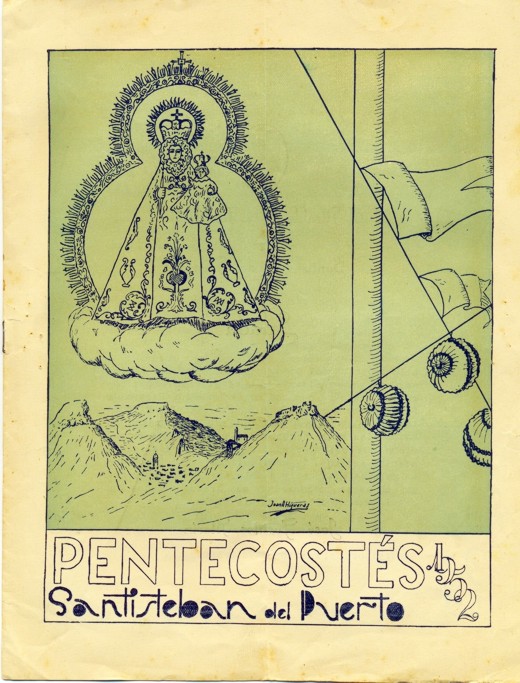 Fiestas de Pascuamayo en honor de la Virgen del Collado 1952 Santisteban del Puerto